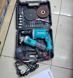 Makita Combo Drill/ Electric Angle Grinder Combo Drill