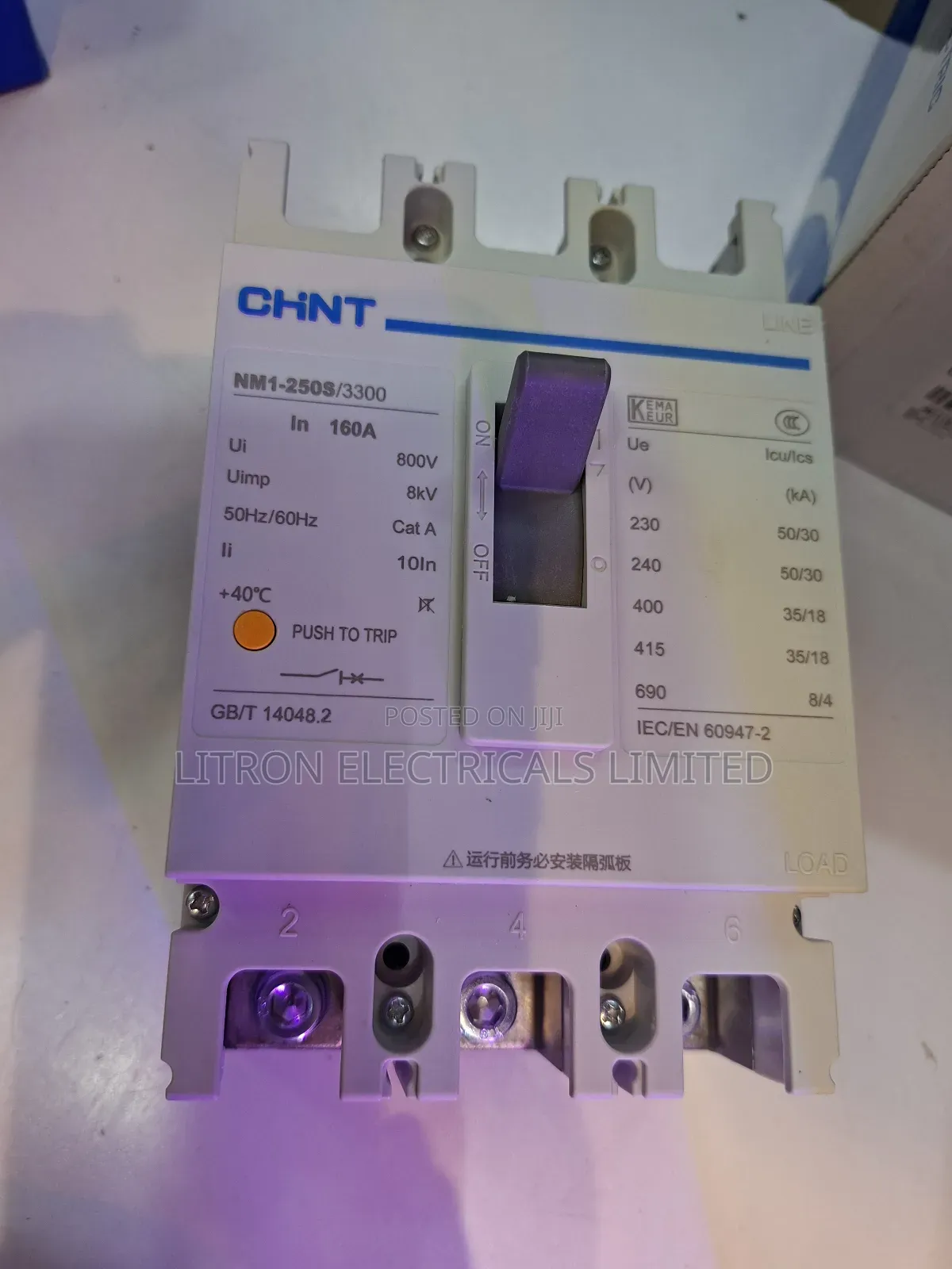 160a McCb 3pole