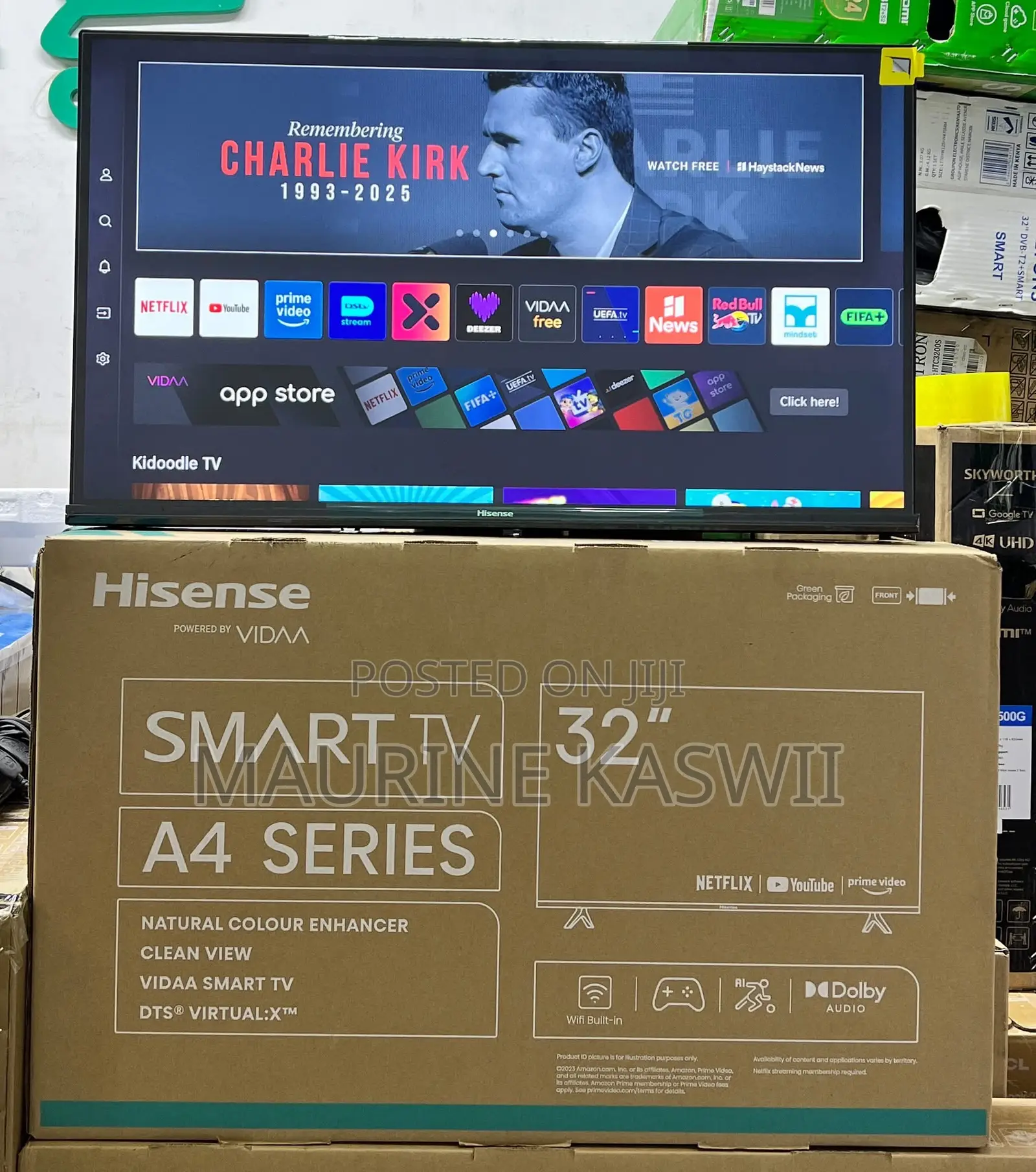 Hisense 32′′ Class A4 Series Led 720p Smart Android Tv