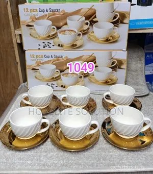 12pcs Cups and Saucer