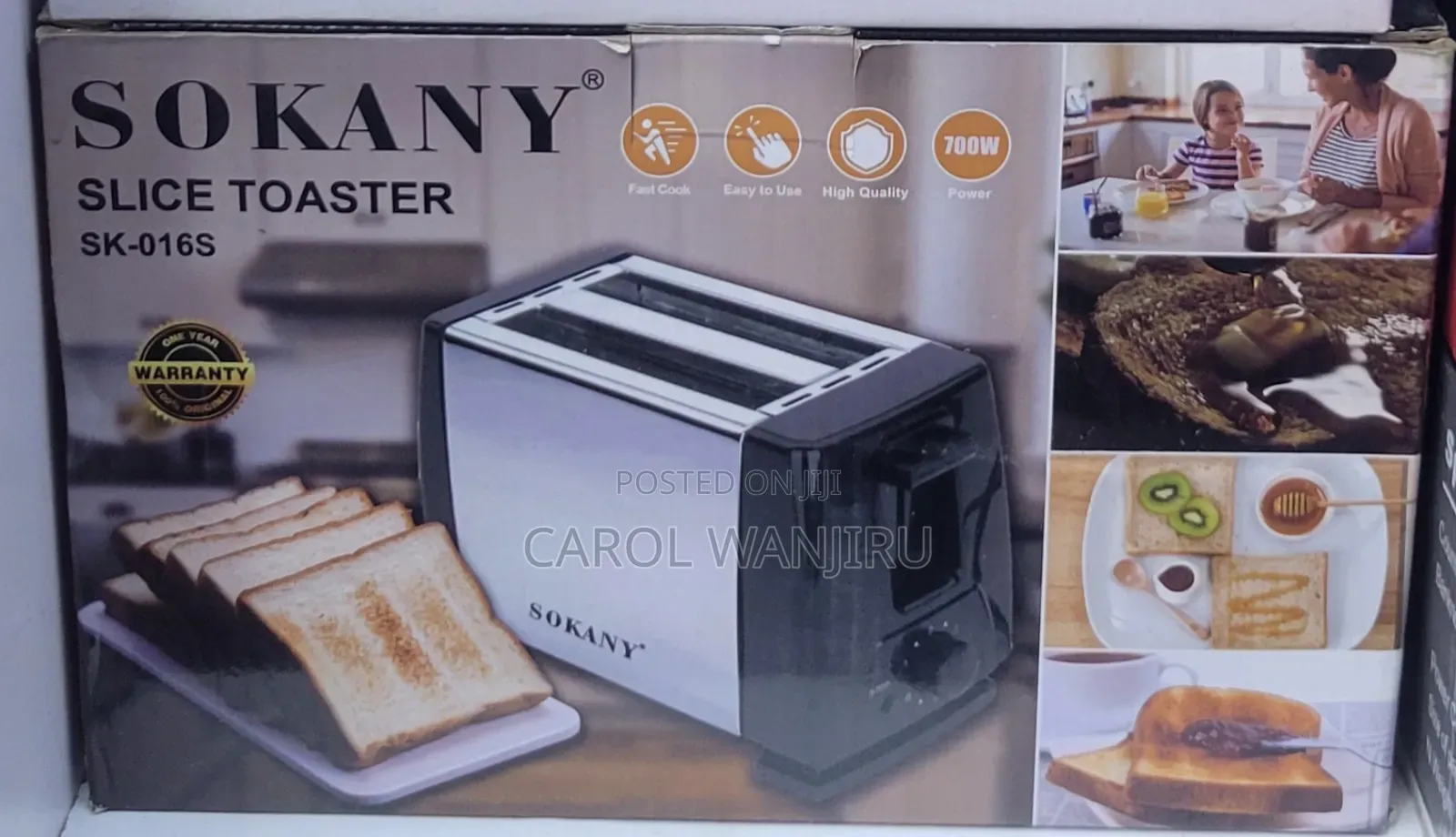 Durable Slice Toaster