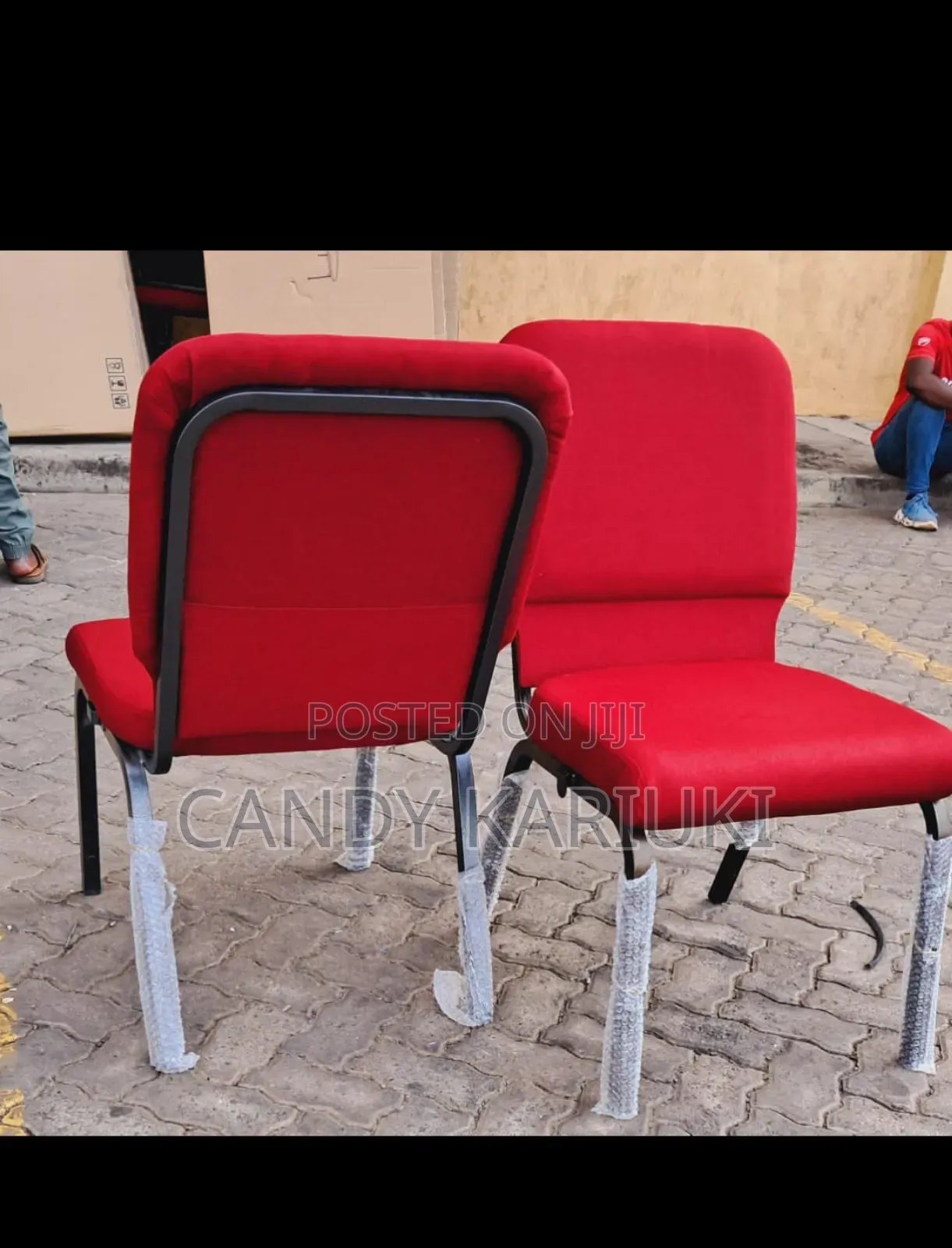 Red Church Chair