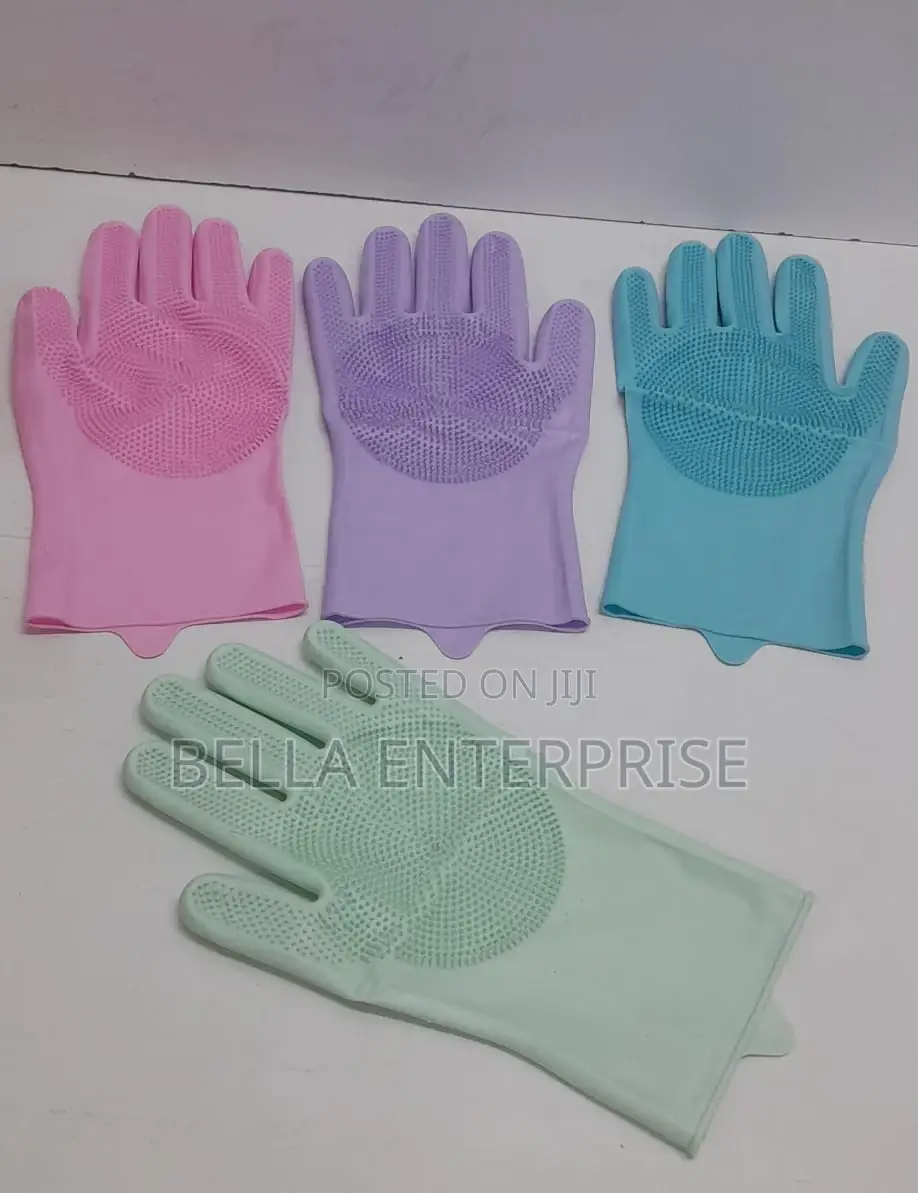 Silicone Washing Gloves