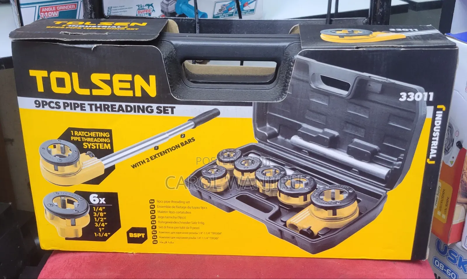 Professional High-Quality 9pcs Threading Set