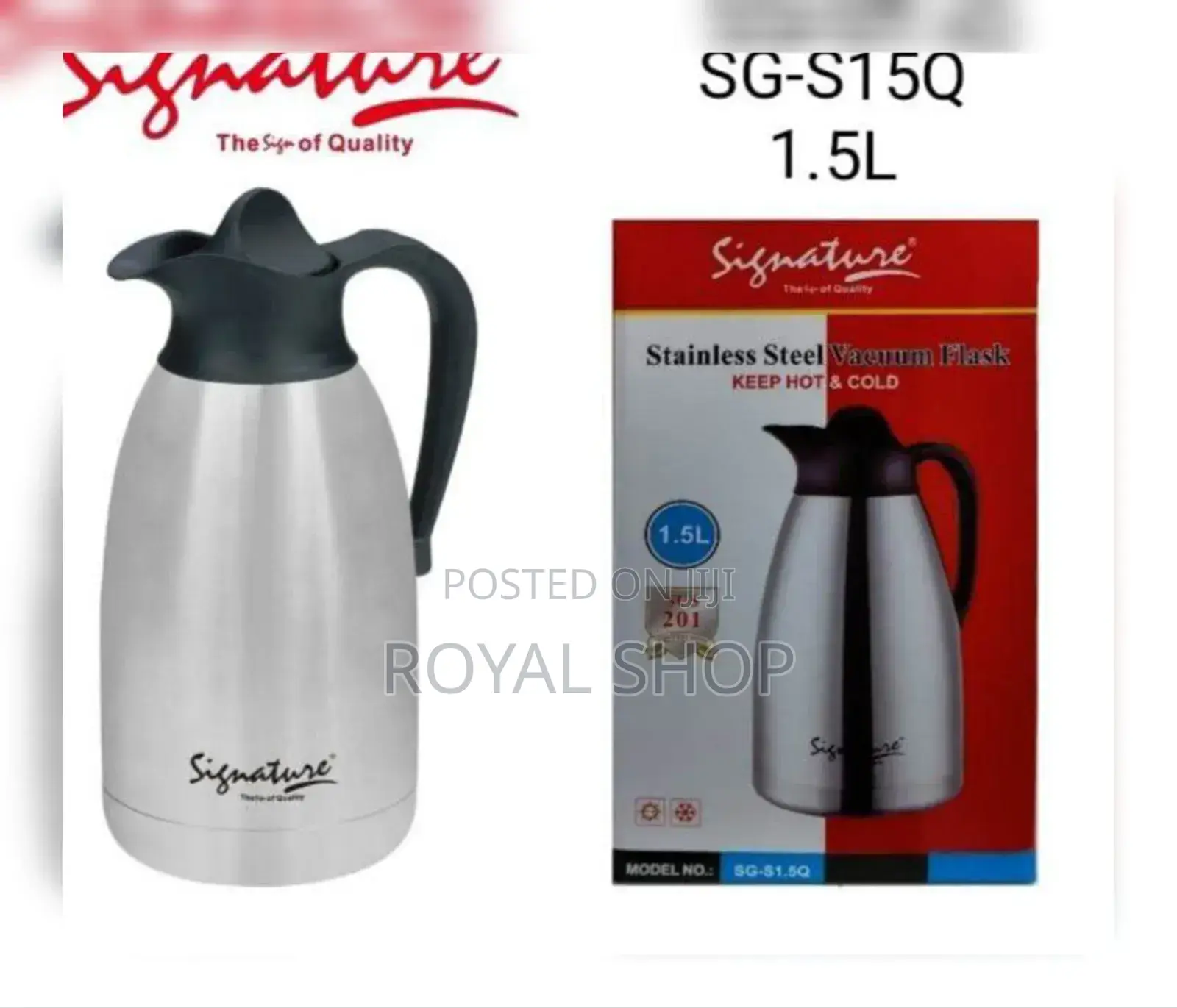 Unbreakable Vacuum Flask 1.5 Litres