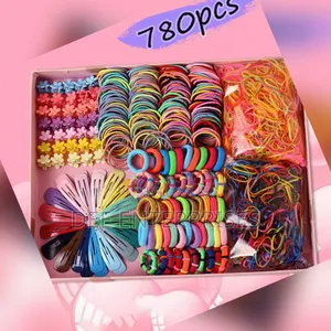 Girls Colorful Hair Bands Set