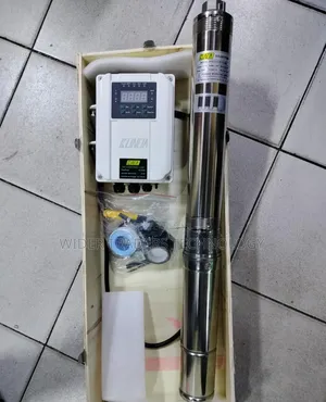 90 MTRS Head
Dc 72 Volts 
Using 600 Watts Solar Panel
3.5 Max Flow