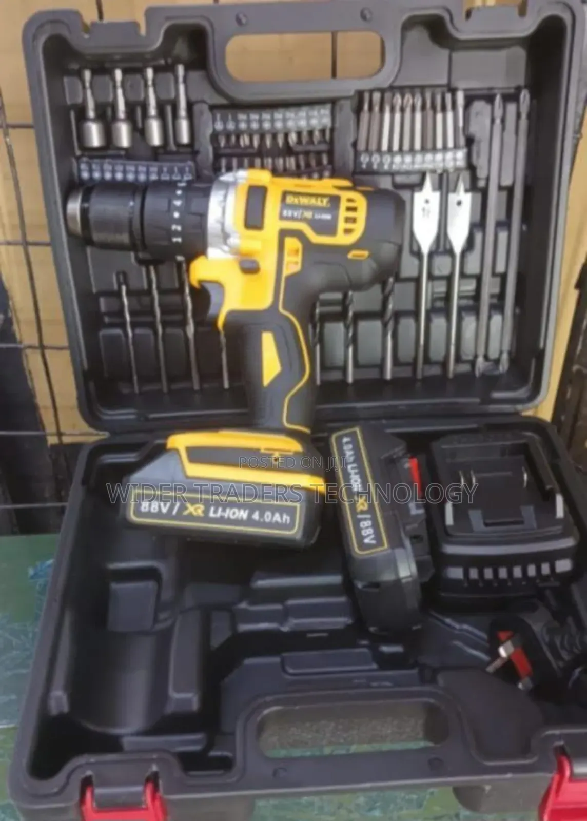 Dewalt 88v Cordless Electric Hammer Drill Set