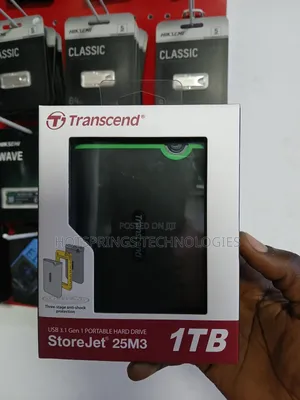 Transcend 1tb External HDD
