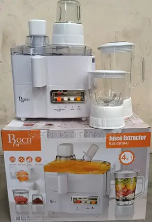 Roch 4 in 1 Juicer, Blender-Grinder and Mill Food Processor