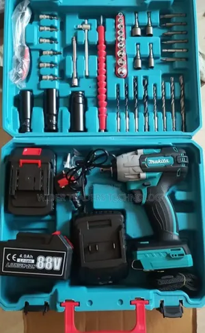 Makita 88v Cordless Impact Wrench Kit, Which Includes the Impact