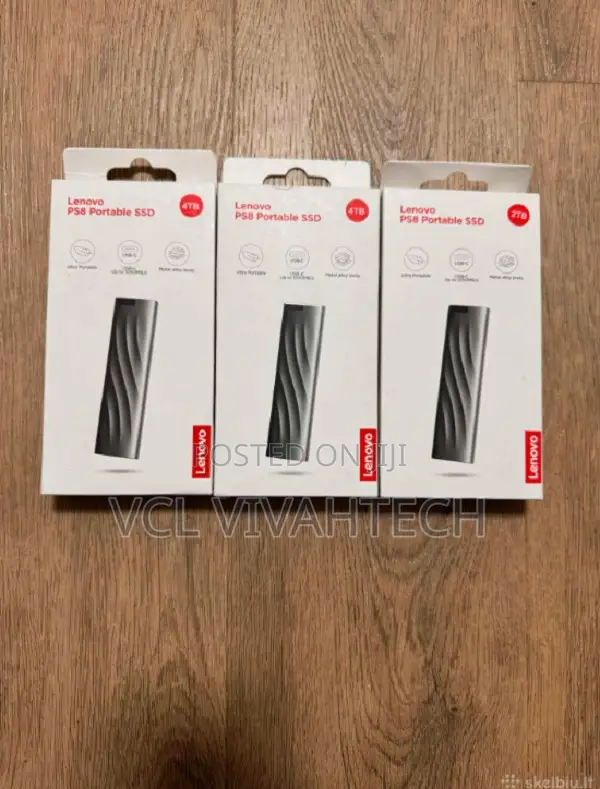 Lenovo Ps8 Portable External SSD 4tb