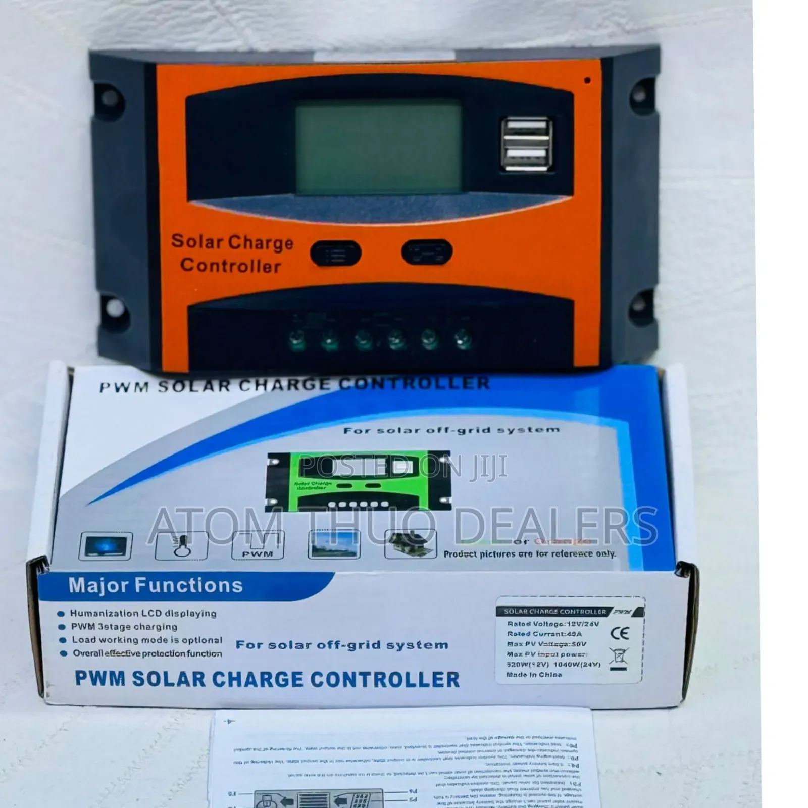 PWM Solar Charge Controller 10a