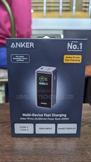 Anker Prime 100w Usb C Charger With Anker Prime 200w Power Bank