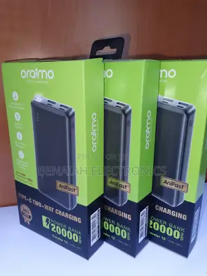 Oraimo Powerbank 20000 Mah, Portable Slim Efficient Powerbank