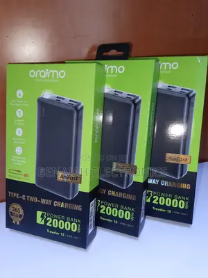 20000mah Oraimo Powerbank, the Best Selling Professional Powerbank