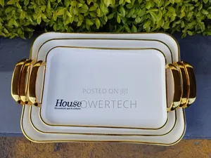 3pcs Acrylic Breakfast Trays
