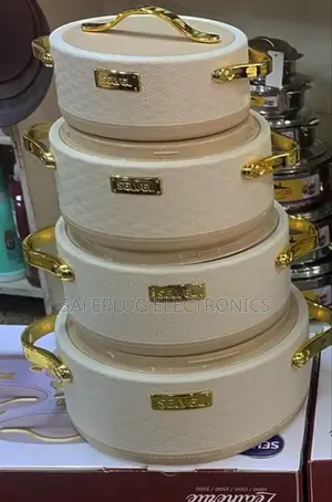 Selvel Leatherite - Insulated Food Storage Containers -4pcs Hotpots