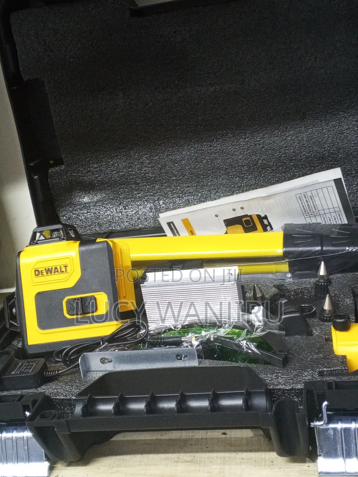360° Dewalt Laser Level Machine