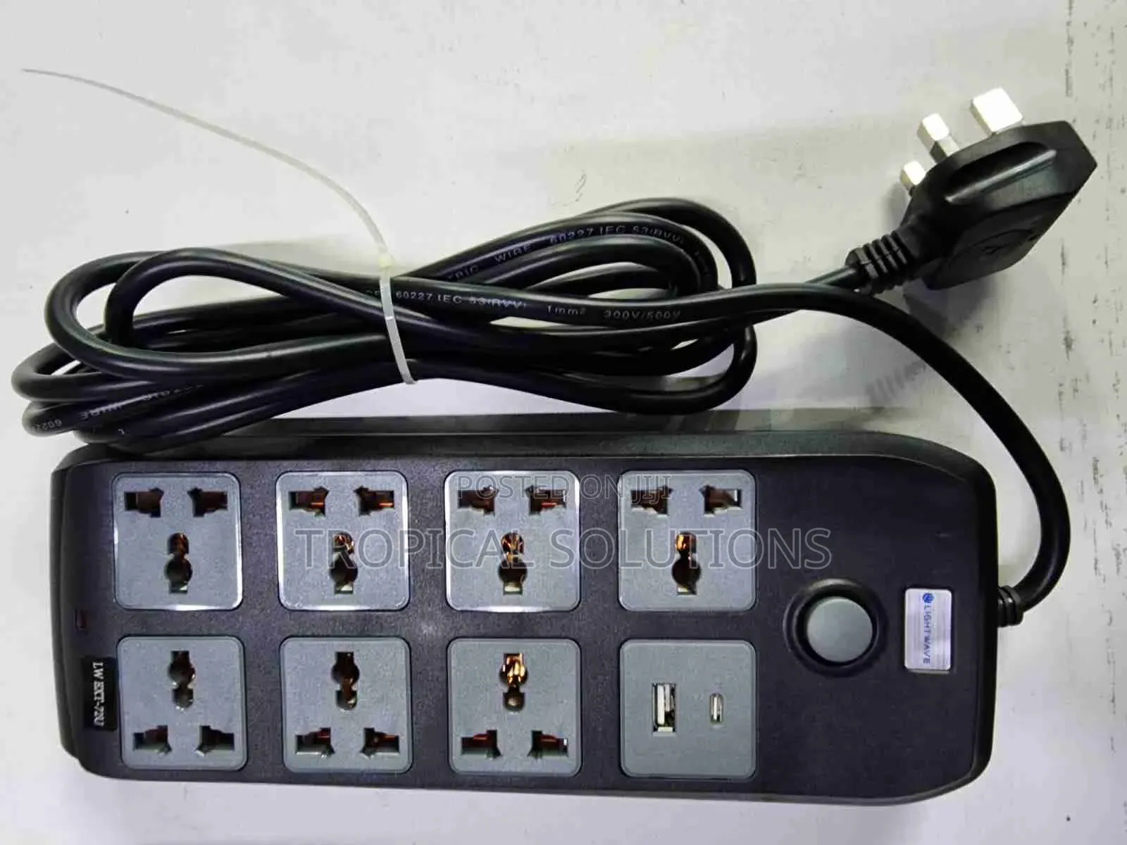 Lightwave Extension Socket 72u 7 Way Extension