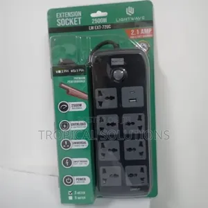 Lightwave Extension Socket 72u 7 Way Extension