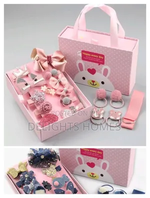 18pcs Kids Hair Accessories-Re
