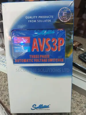 30amps Sollatek Avs3p Three Phase Automatic Voltage Switcher.