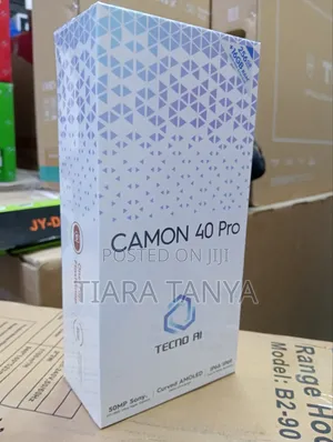 New Tecno Camon 40 Pro 256 GB Black