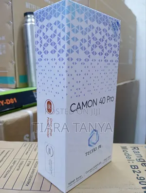 New Tecno Camon 40 Pro 256 GB Black