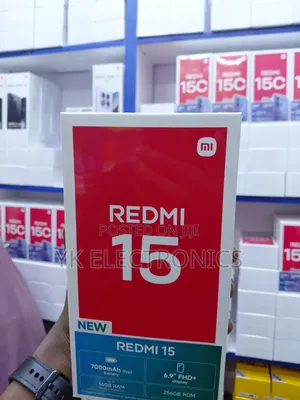 New Xiaomi Redmi 15 256 GB Black