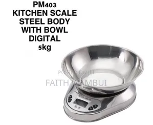 Quality 5kg Kitchen Scale Steel Body With Bowl/Kitchen Scale With Bowl