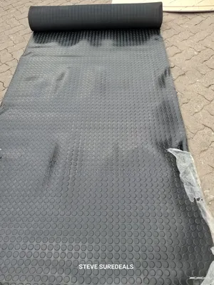 Coin-Grip/Stud-Top Rubber Floor Matting