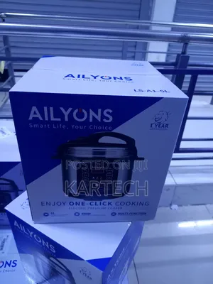 Ailyons Ls-A1-5l Deluxe 900w 5l Automatic Electric Pressure Cooker.