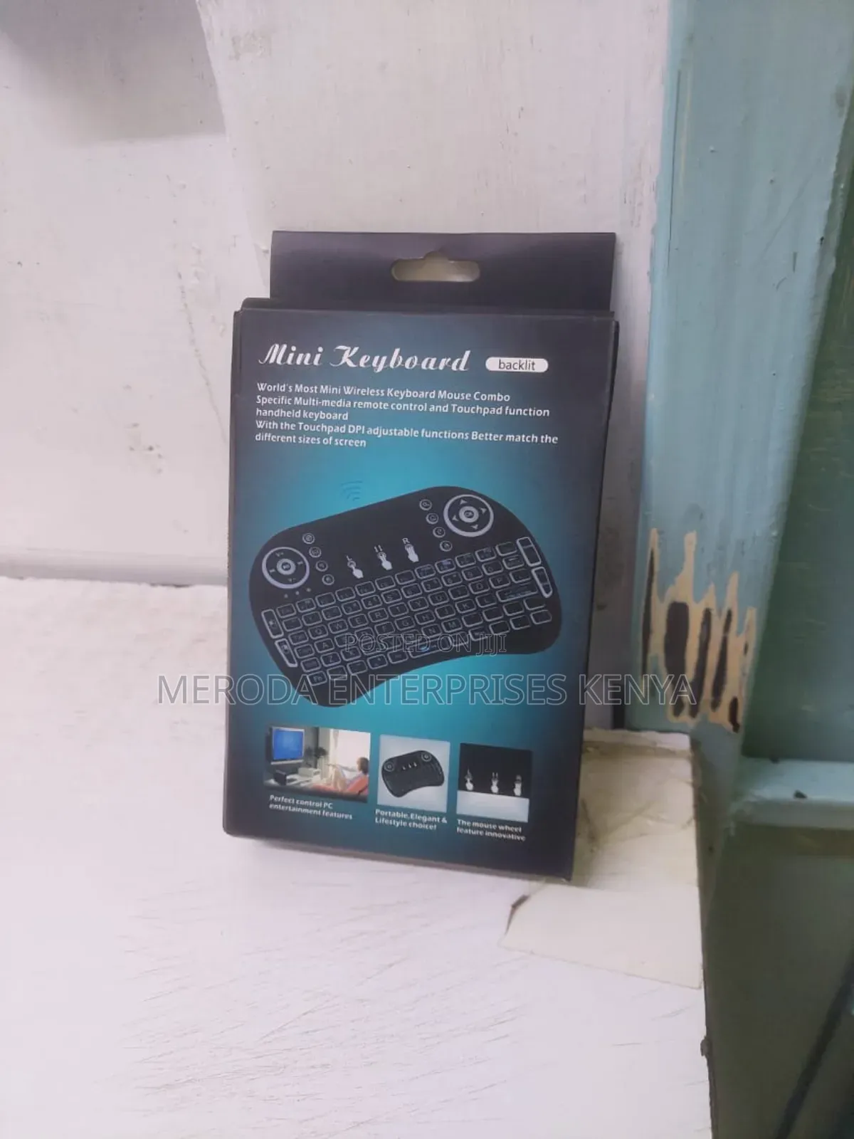 Mini Wireless Keyboard Black
