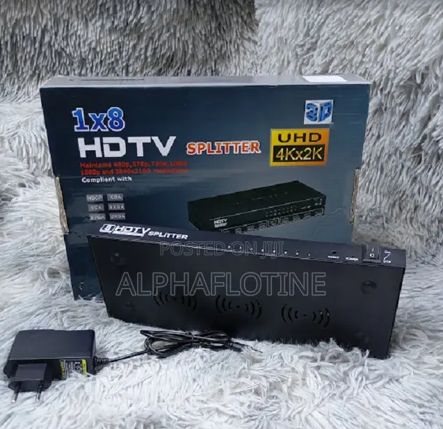 Electronic Device 1x8 Hdmi Splitter Displaytvs, Projectors, Monitors