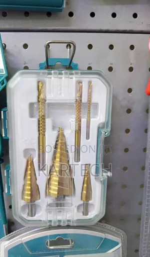 Total Tacsd2061 Step Drill Bit Set.
