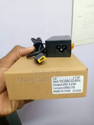 Lenovo 20v 3.25a 65w Usb Tip Original Ac Adapter