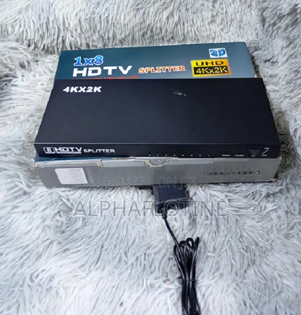 Hdmi Splitter 8 Port 1 Input 8 Output