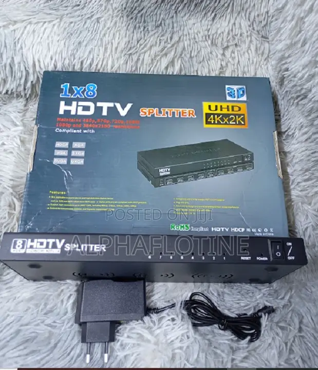 Hdmi Splitter 8 Way High-Performance Device