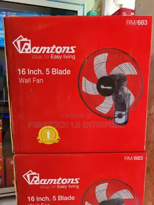 Ramton Rm 683 Wall Fan -5 Blades
