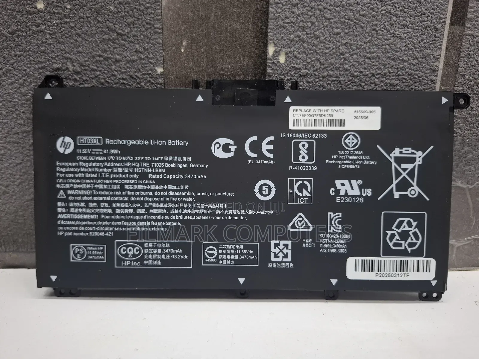 Original Battery For Hp Pavilion 240 G7, 245 G7 Series