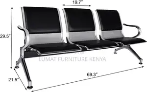 3 Link Office Waiting Bench