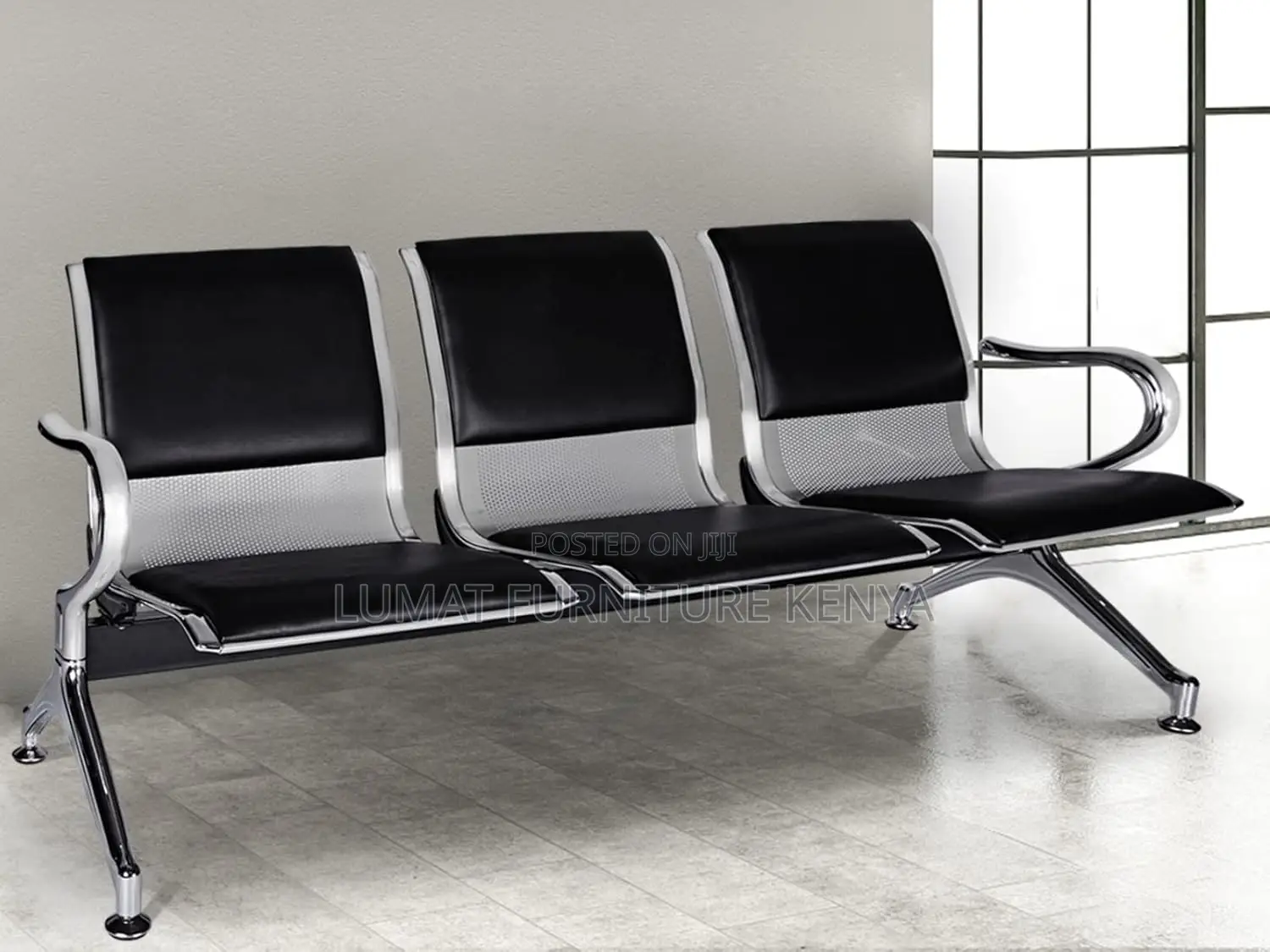 3 Link Office Waiting Bench