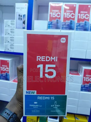 New Xiaomi Redmi 15 256 GB Black