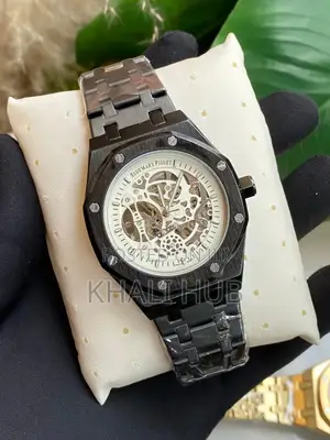 Audemars Piguet Automatic Watch Audemars Piguet Black and White Face