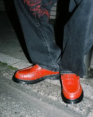 Supreme Dr. Martens Studded Penton Loafer “ Poppy Red ”