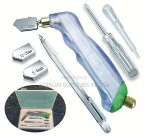 6pcs Glass Cutter Set Pistol Grip Glass Cutters Ceramic Tile Cutter
