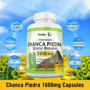 Kidney Stone Breaker Crushing, Peruvian Chanca Piedra 120pcs