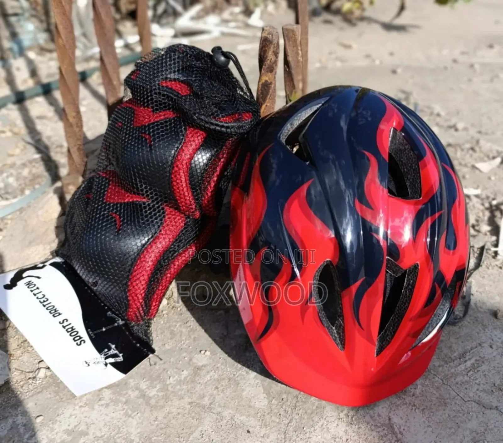 Kids Hard Helmet With Guards