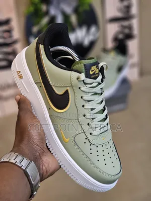 Nike Airfoce 1 Low "Olive Gold Black "